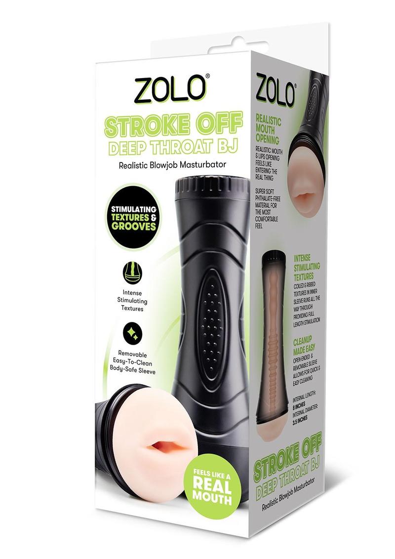 Stroke Off Deepthroat BJ - Black