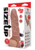 Su Silicone Vbrating Penis Xtnder - Tan