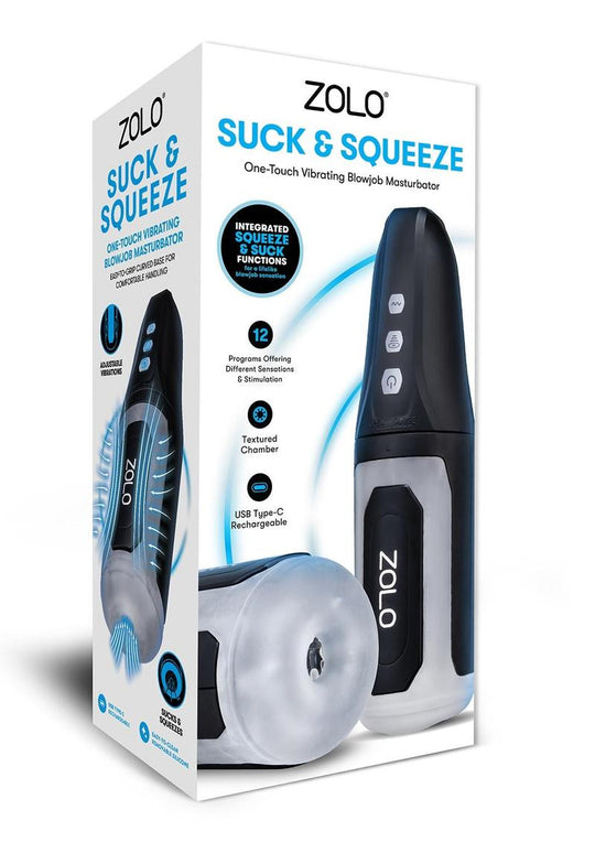 ZOLO Suck and Squeeze - Black