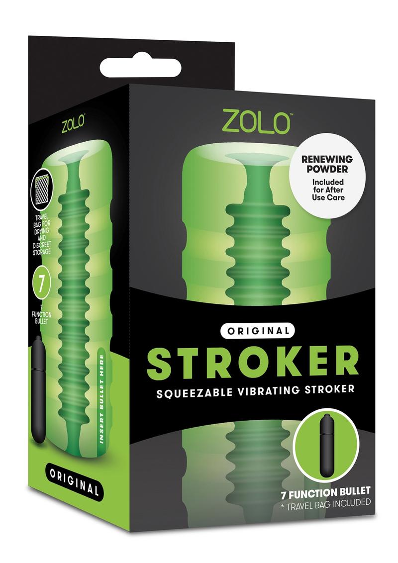 Zolo Original Squeezable Vib Stroker