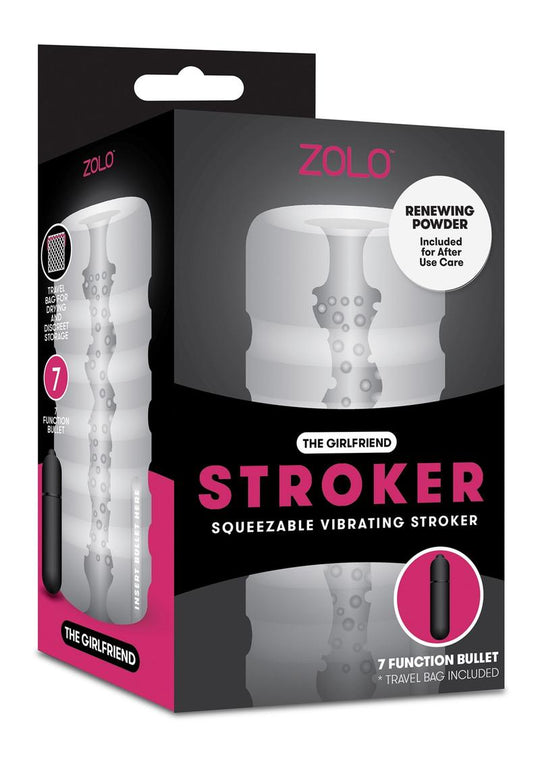 Zolo Girlfriend Squeezable Vib Stroker